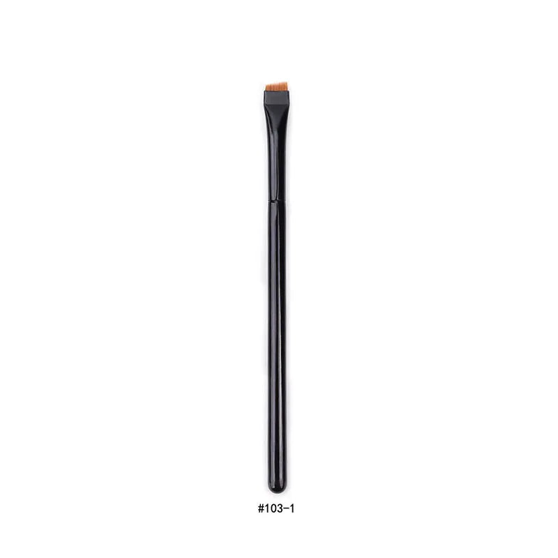 Karsyngirl 1/2/3Pcs Professional Eye Makeup Brush Flat Eyeliner Brush Eyebrow Application Lip Makeup Brush Eye Patch Makeup Tool