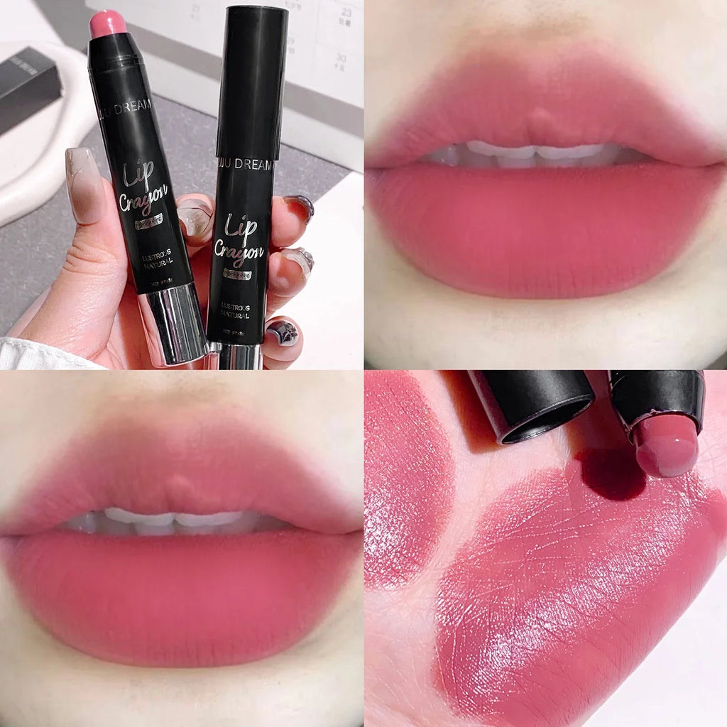 Matte 4-Color Lipstick Pen, Waterproof Long-Lasting, Easy Apply, Non-Fading, Multi-Look Lip Makeup, Unisex, Safe & Certified