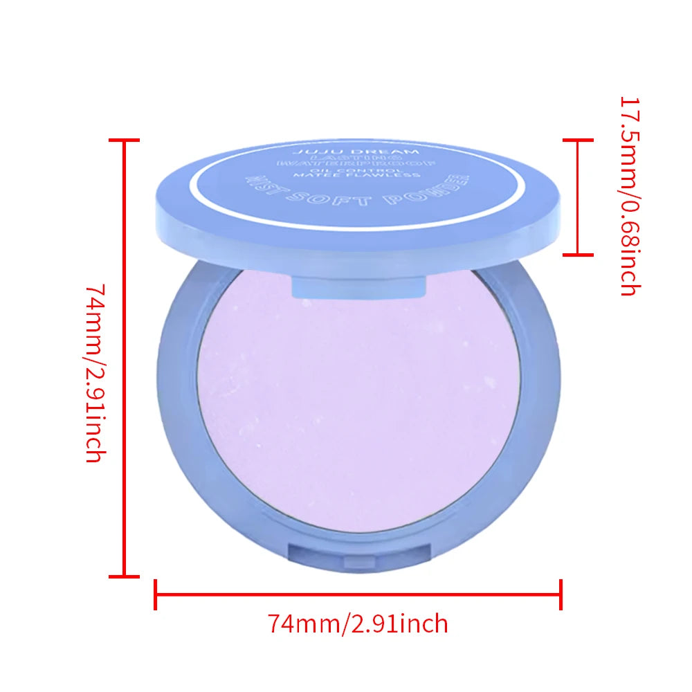Powder-free setting cream for makeup touch-ups,waterproof and sweat-proof,long-lasting oil control,and easy-to-come-off powder