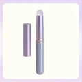 Professional round headed lipstick brush with cap, handheld palm brush, suitable for all skin types, lip brush applicator