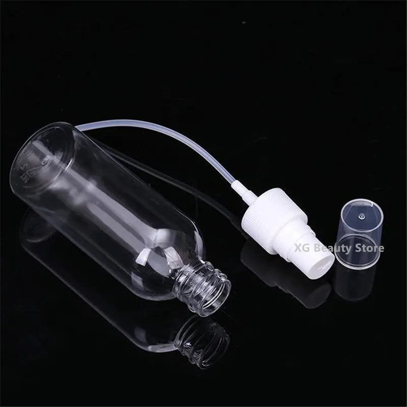 10/50PCS 10ml 20ml 30ml 50ml 100ml Plastic Refillable Bottle Perfume Bottle Atomizer Empty Spray Bottle Portable Travel Tool