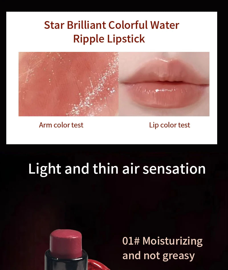 Mirror Lips Plumping Moisturizing Lipstick Natural Lasting Nourish Water Gloss Lip Gloss Lipstick Stick Korean Make Up Cosmetics