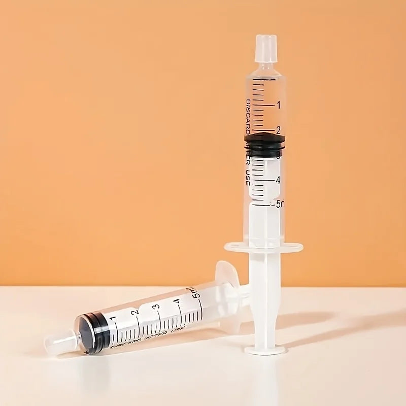 10/20pcs 5ml syringe plastic perfume dispenser tool refills cosmetics for quantitative distribution of refillable bottles QIWU