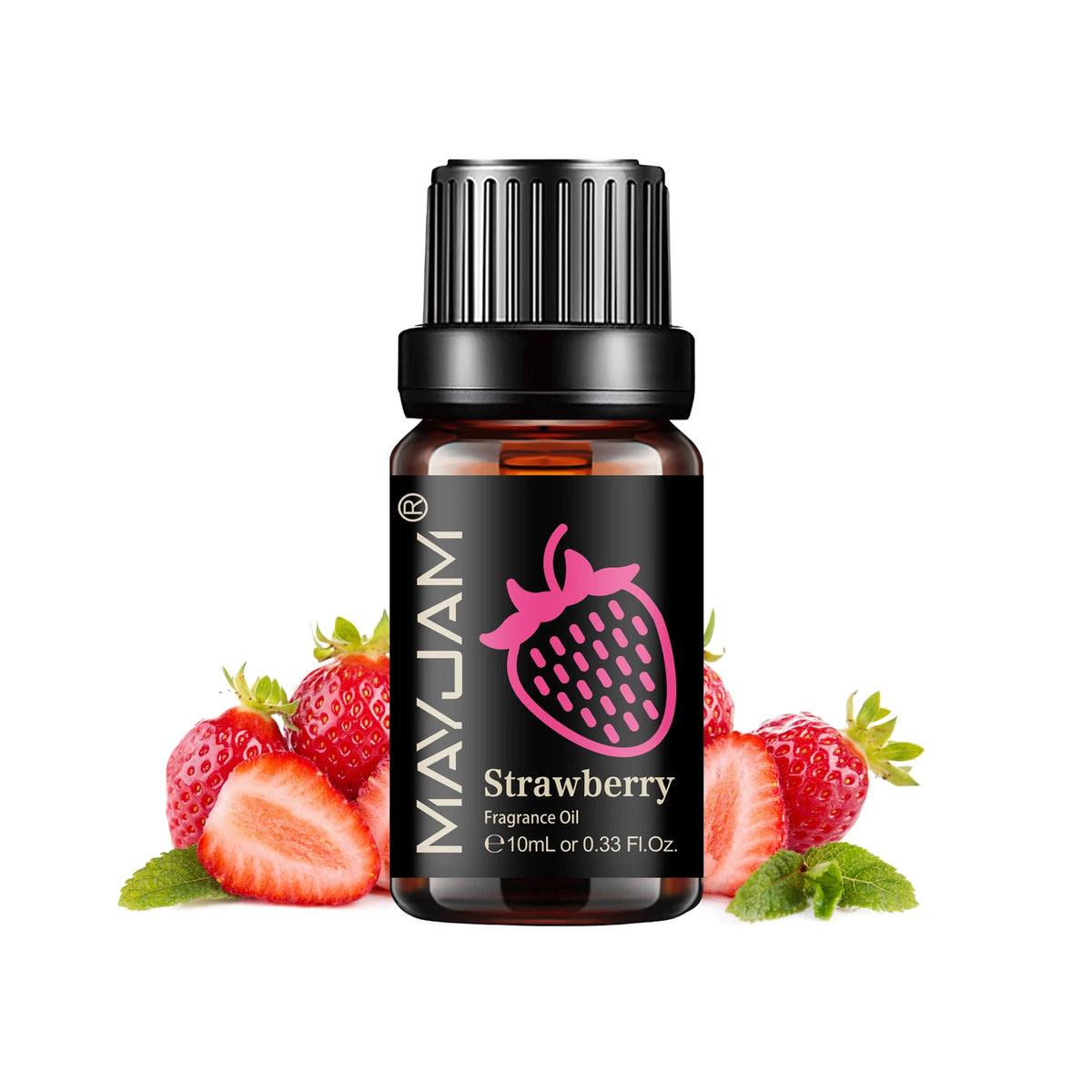 MAYJAM 10ML Fruit Fragrance Oil Lime Apple Mango Passion Fruit Strawberry Watermelon Cherry Coconut Lemon Sweet Orange 1pcs Oil