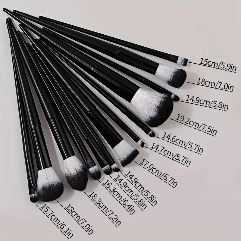 NEW 13PCS Makeup Brush Set Soft Fluffy Eye Shadow Foundation Blush Highlighter Concealer Brush Female Beauty Tool Christmas Gift