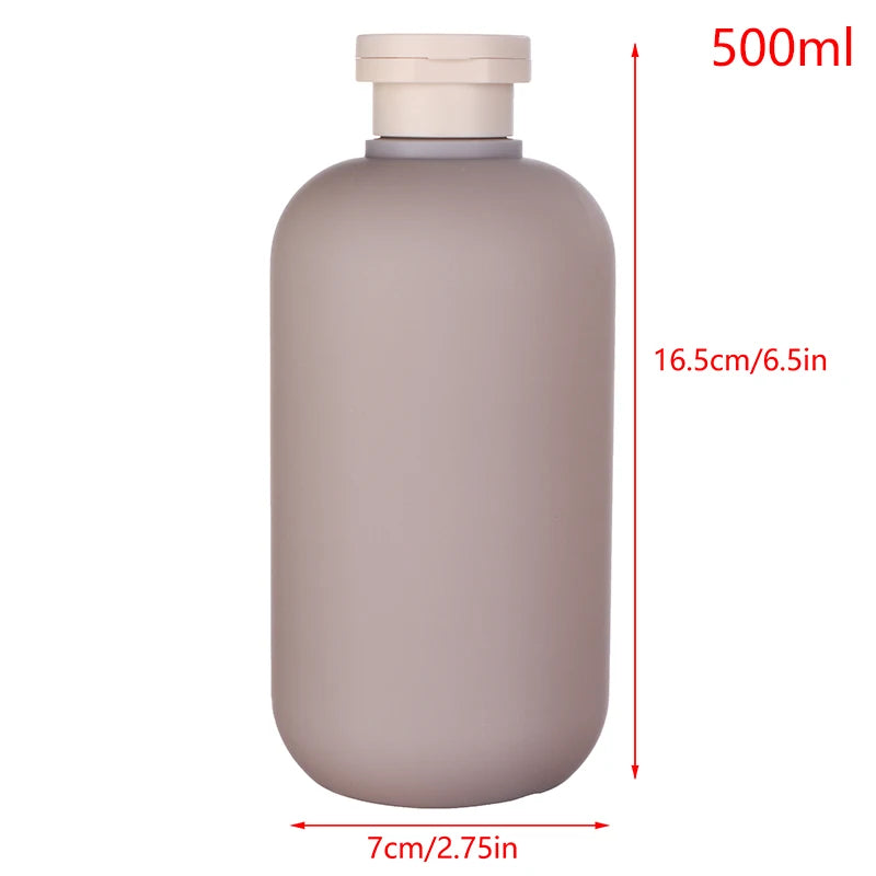 Green Grey Refillable Bottle Filp Lid Empty Plastic Hand Sanitizer Shampoo Lotion Bottles Cosmetic Cream Jars Travel Essentials