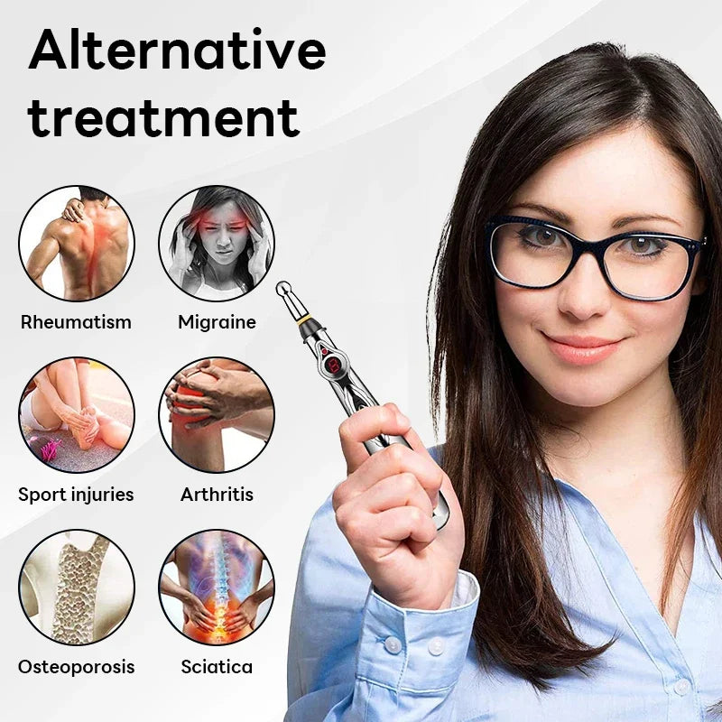 Electronic Acupuncture Pen Acupuncture Point Meridian Energy Meridian Massage Acupuncture Acup Pain Relieving Health Care Tool