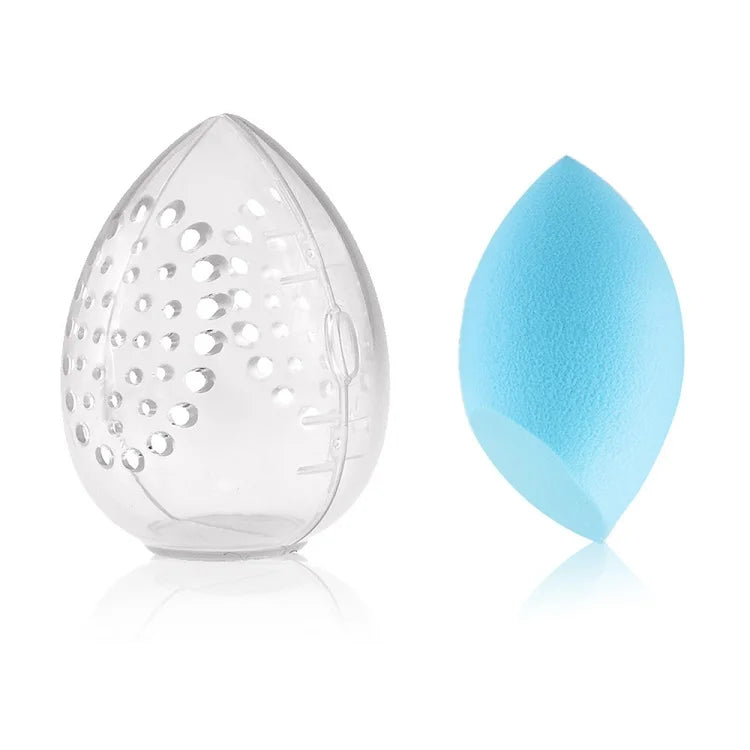 Makeup Sponge Case Beauty Blender Holder Puff Case Make Up Accessories Cosmetics Holder Empty Cosmetic Transparent Puffs Box