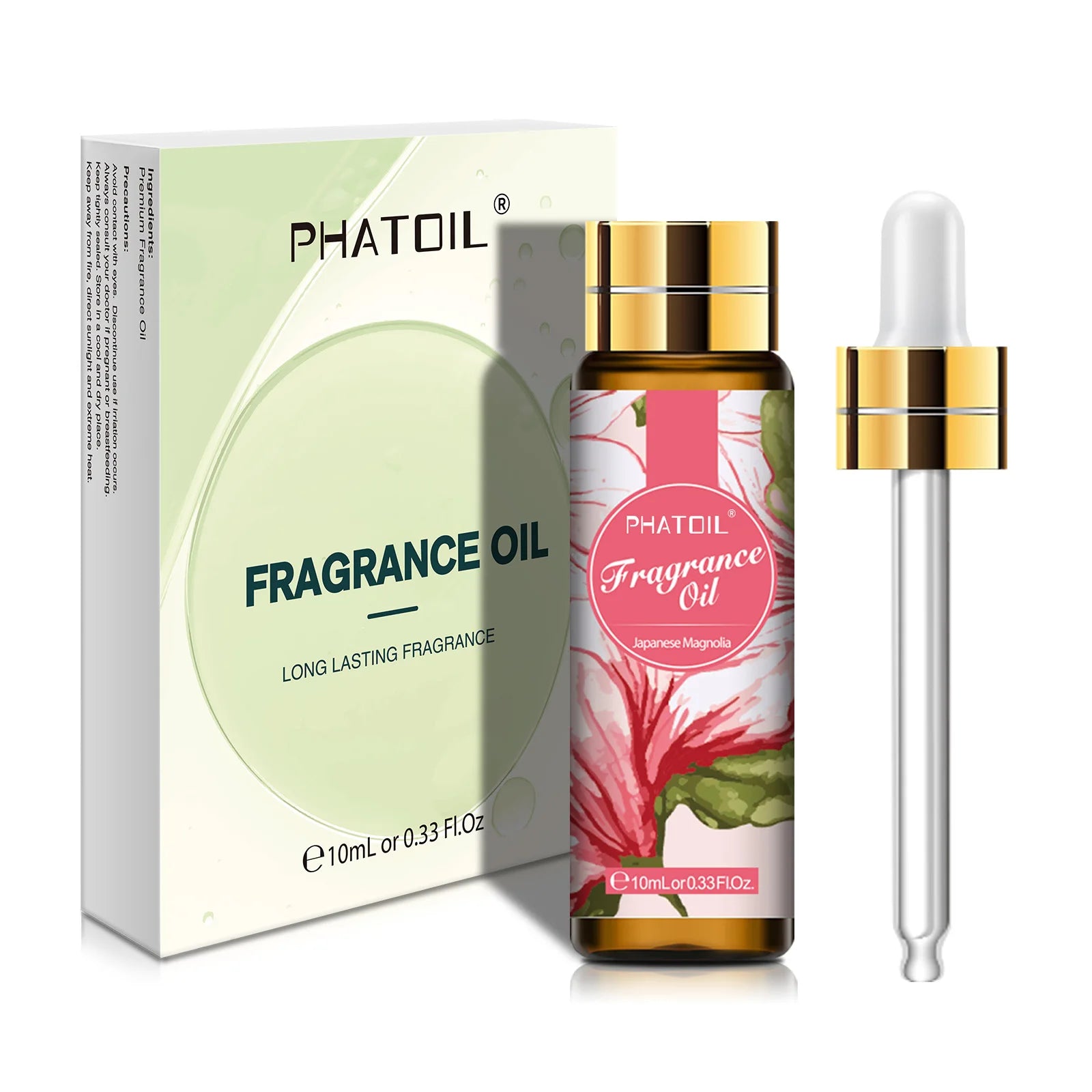 PHATOIL 10ml Coconut & Vanilla Fragrance Oil For Diffuser Aromatherapy White Musk Bubble Gum Baby Powder Fragrance Aroma Oils
