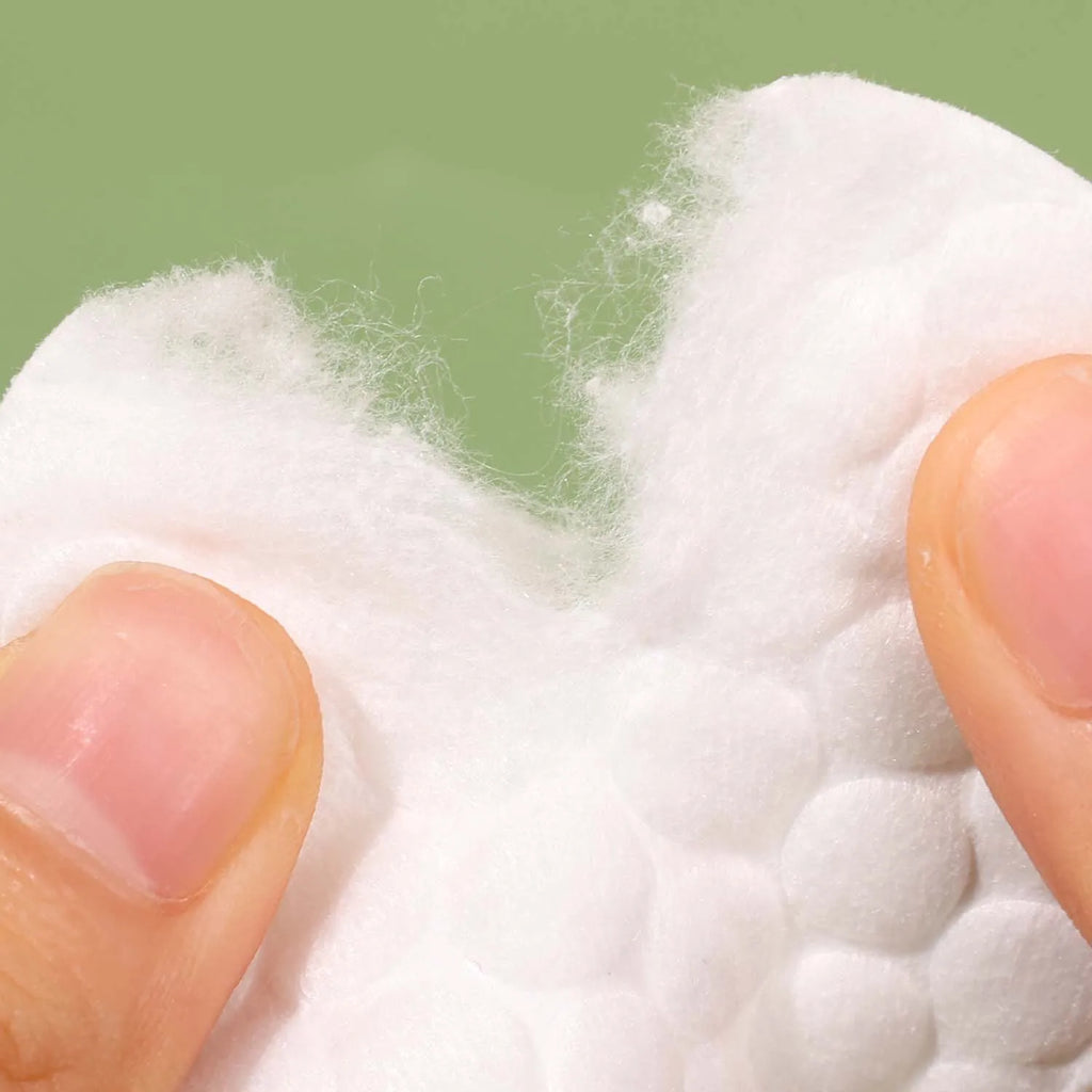 Makeup Remover Cotton Pads Disposable Soft Rounds Dual-Sided Breathable Facial Cleansing for Daily Use & Nail Polish Remover