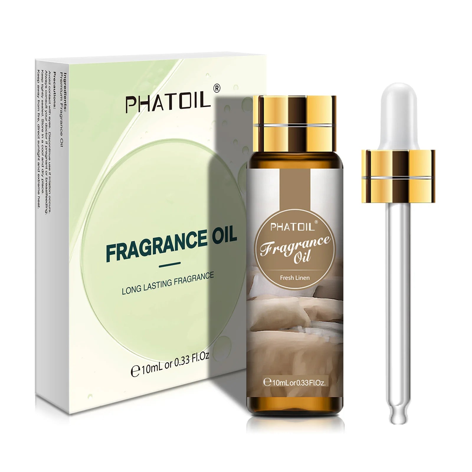 PHATOIL 10ml Coconut & Vanilla Fragrance Oil For Diffuser Aromatherapy White Musk Bubble Gum Baby Powder Fragrance Aroma Oils