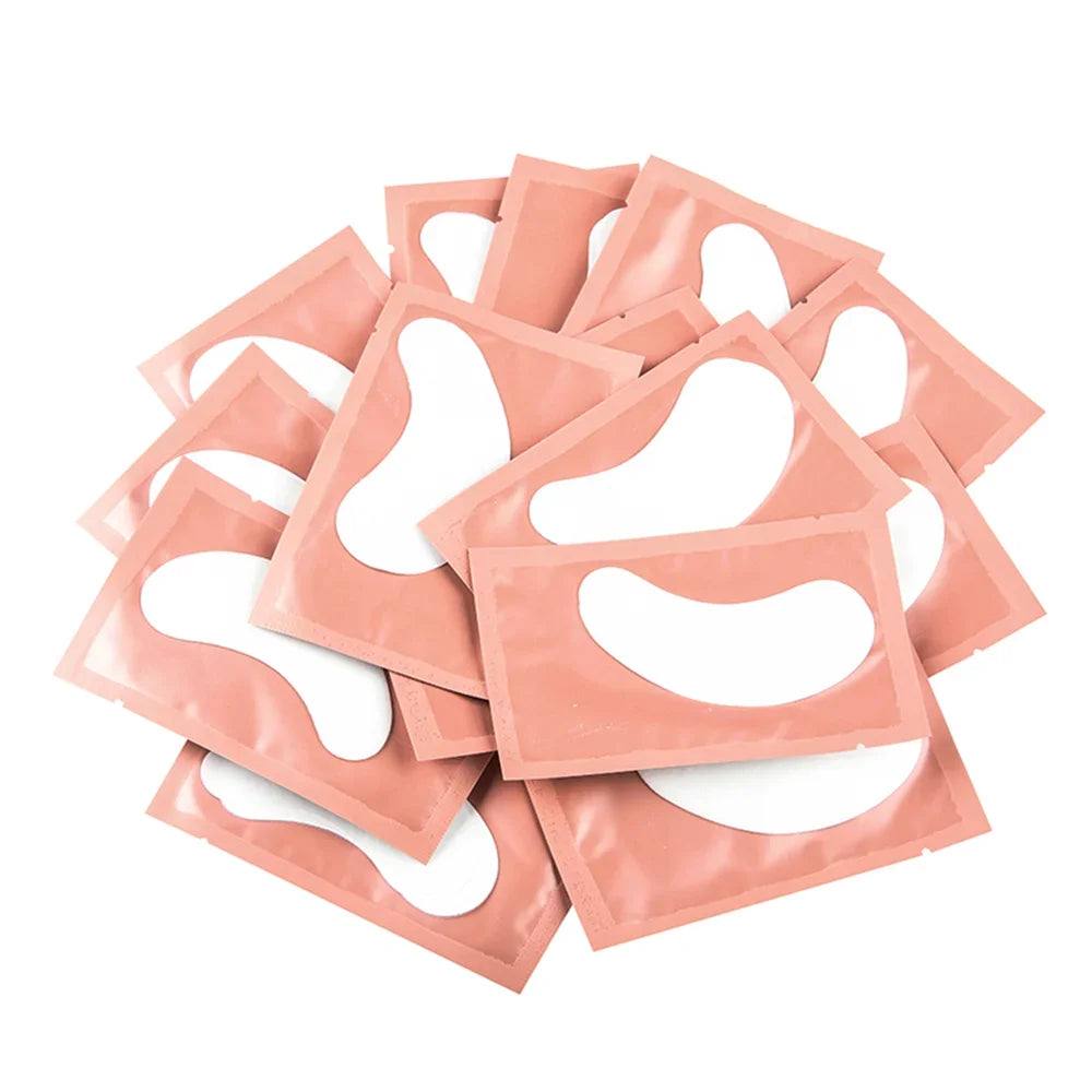 50pairs eye patches eyelash extension under eyelashes fake lashes stickers lash extension supplies patches for building eyelid