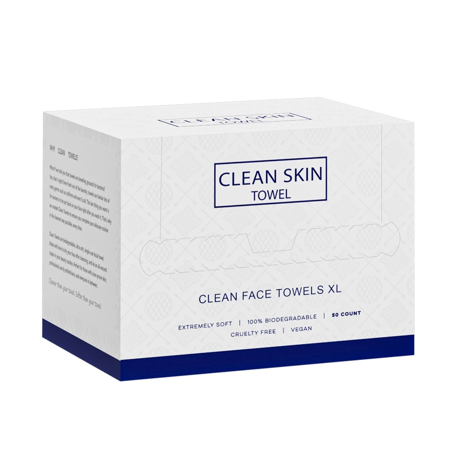50Pcs/Box Disposable Face Towels Facial Cleansing Makeup Remover Dry Beauty Skincare Travel Pack