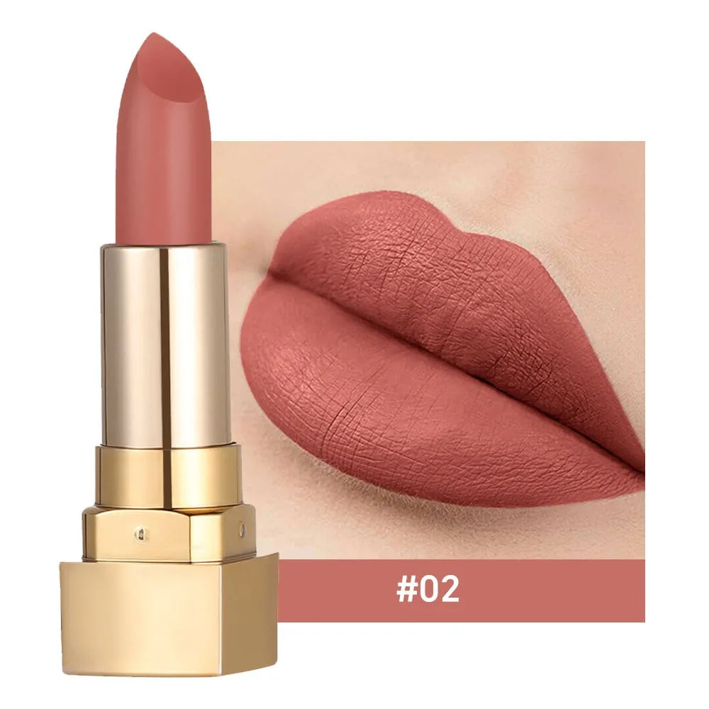Non Stick Cup Cream Lipstick, Long Lasting Lip Gloss, Matte Lip Gloss, Waterproof And Easy To Apply Makeup