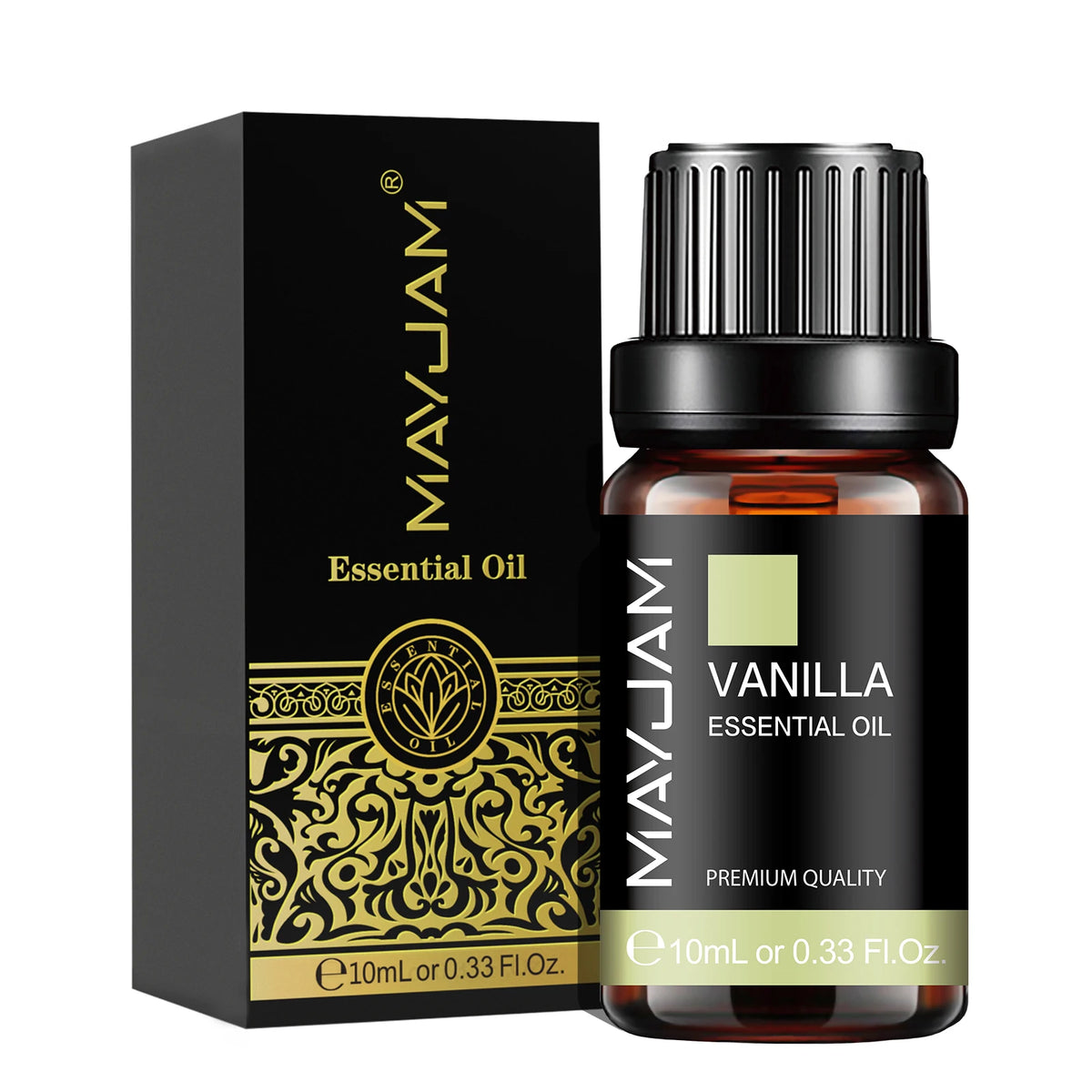 MAYJAM 10ML Essential Oil Lavender Jasmine Eucalyptus Vanilla Sandalwood Bergamot Rosemary Citronella Cinnamon Fragrance Oil