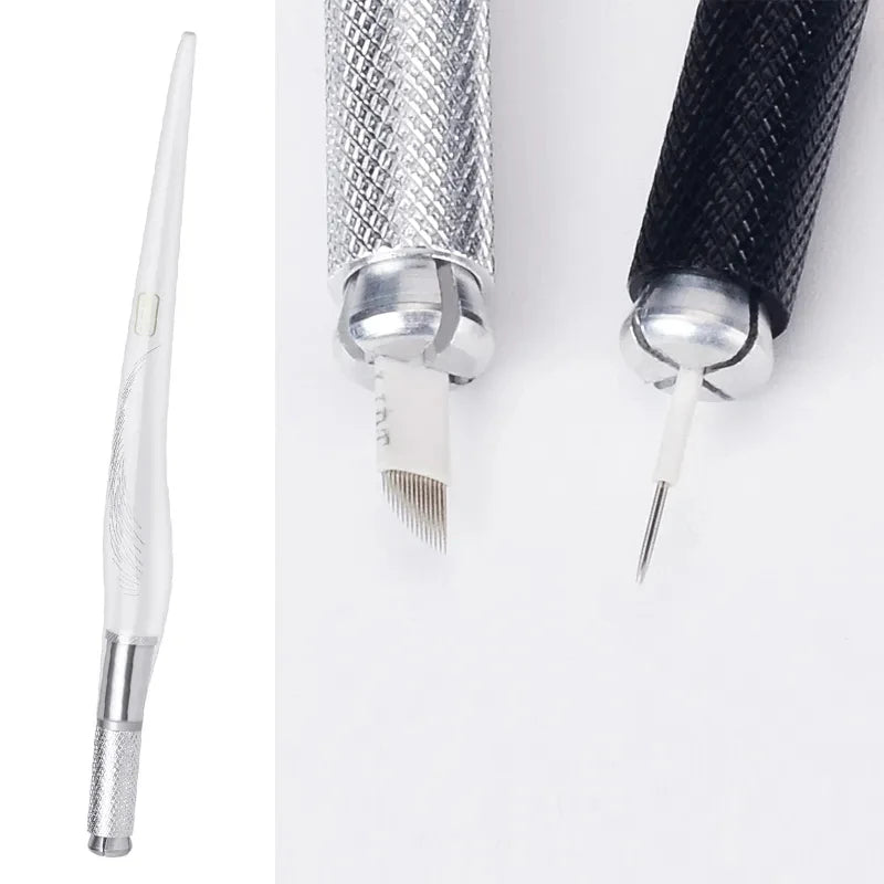 1pcs Manual Tattoo Pen Permanent Makeup Machine Microblading Pen for Lip Tattoo and Eyebrow Tattoo Tebori Pen for Tattoo Artist