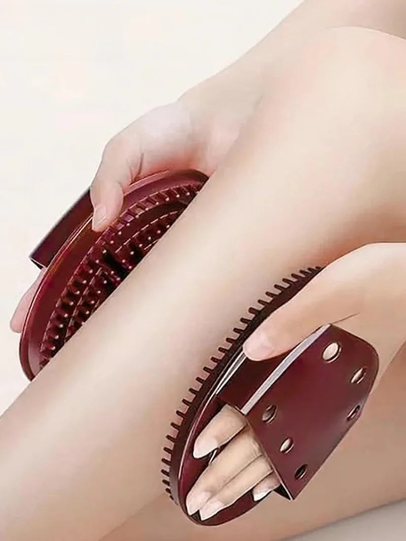 Universal Silicone Meridian Slimming Brush Leg Massage Tool Five Elements Dredging Body Beauty Health Care Scraping Equipment