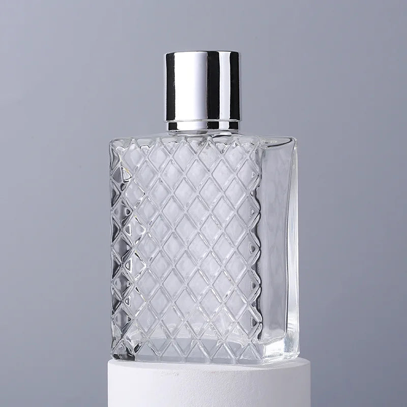 1pcs+2 Accessories 100ml Refillable Spray Perfume Bottle with 1 Spray Bottle, 1 Funnel, 1 Dispensing Tool