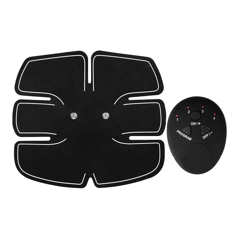 EMS Muscle Stimulator Abdominal Muscle Massager Hip Training Fitness Fat Burning Buttocks Arm Abdomen Trainer Apparatus Slimming