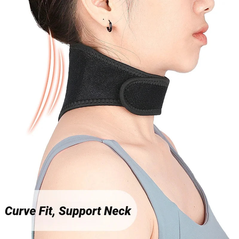 1Pcs One Piece Tourmaline Self-Heating Pads Magnet Cervical Neck Care Collar Far Infrared Relaxation Magnetic Neckband Self-Heat