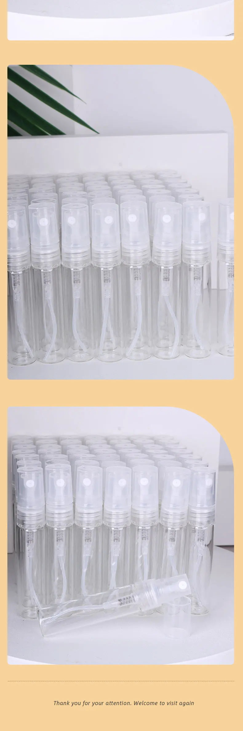 Special sale 50/piece 5ml transparent high quality glass perfume bottle spray bottle mini portable travel sub-bottle