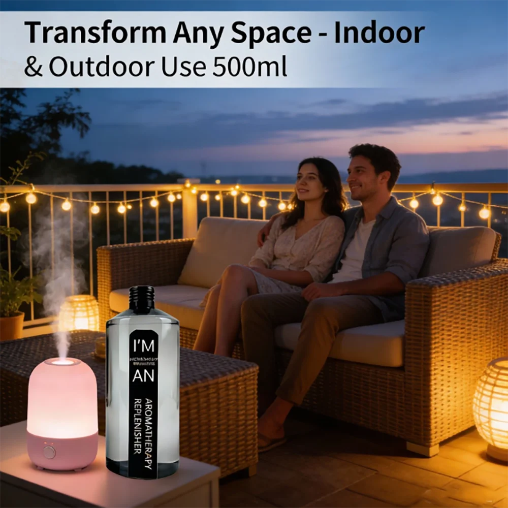 500ML Marriott Hilton Ritz Carlton Fragranc Oil Fireless Aromatherap Replenisher Fluid for Home Hotel Diffuser Essential Oil New