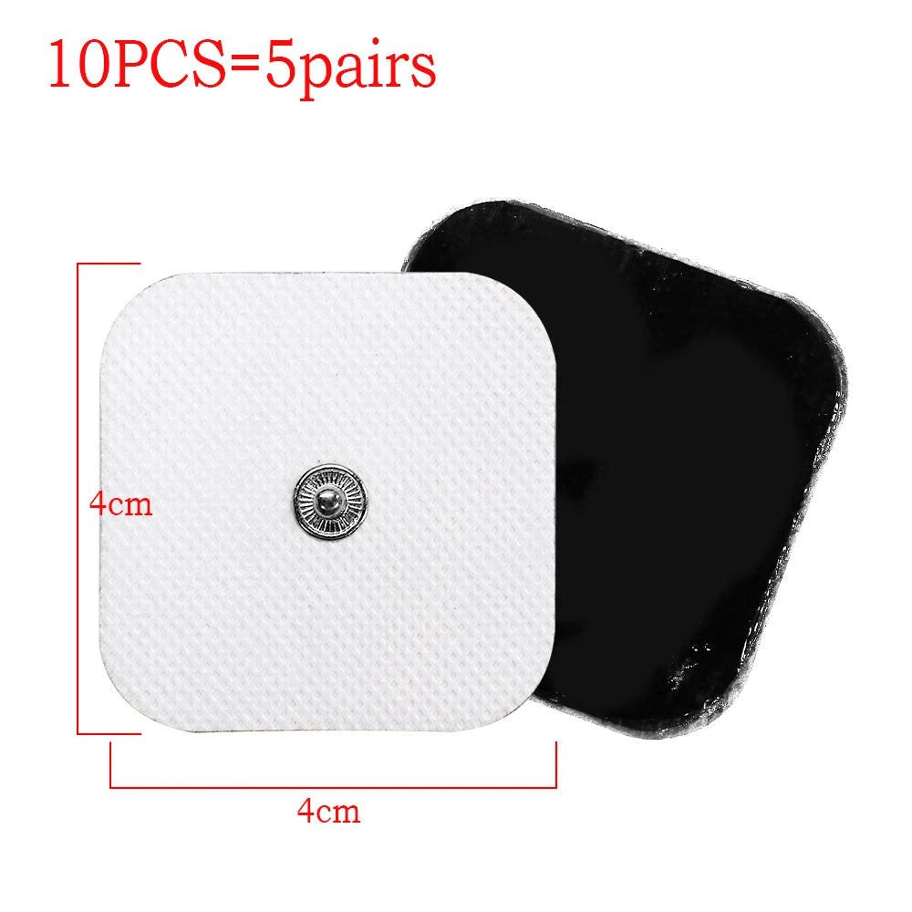 10/20PCS Electrode Pads Gel For Tens Acupuncture Massage Machine Slimming Pulse Ems Muscle Stimulator Massager Sticker