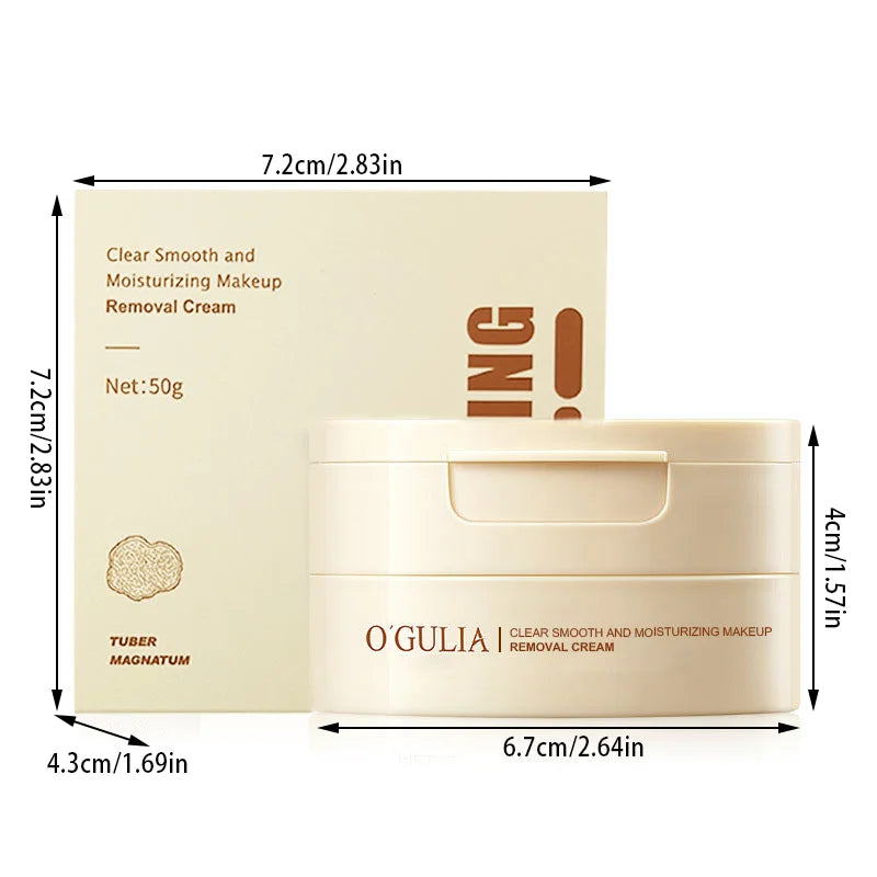 Gentle and non irritating makeup remover, makeup remover cream, deep cleansing and moisturizing facial makeup