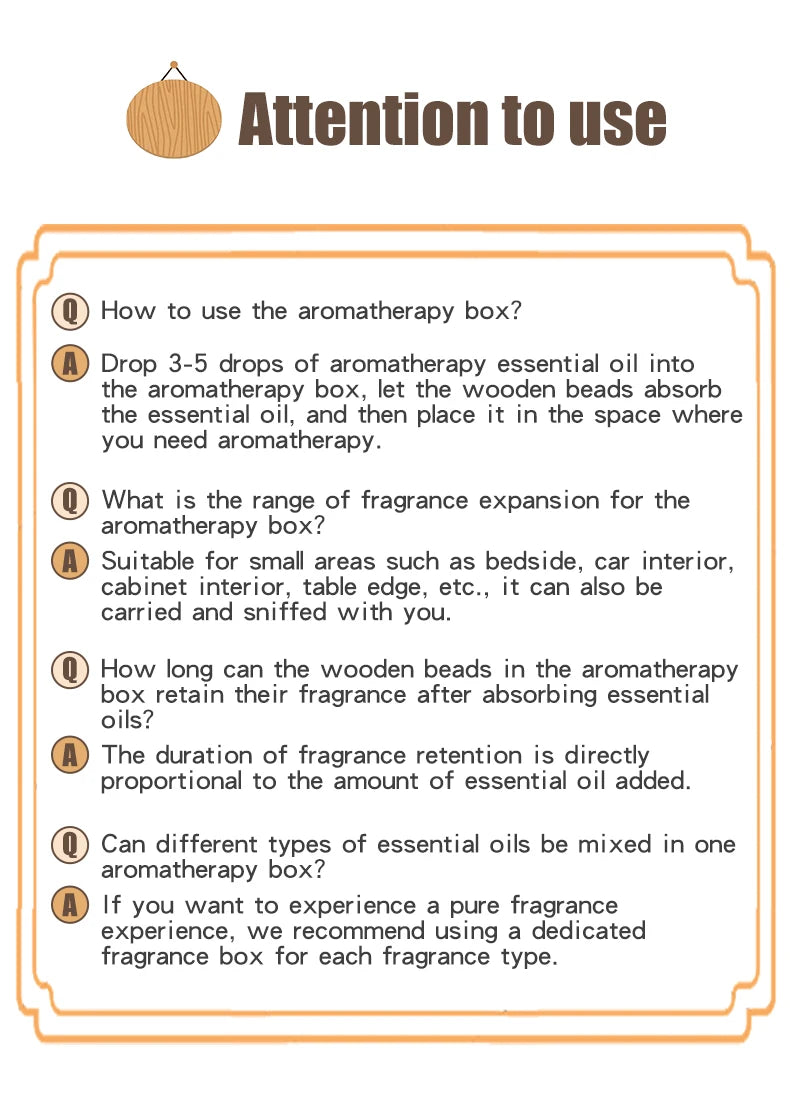 Ancient Portable No perfume DIY fragrance wooden box aroma diffuser decorations items living room bedroom car home accessories
