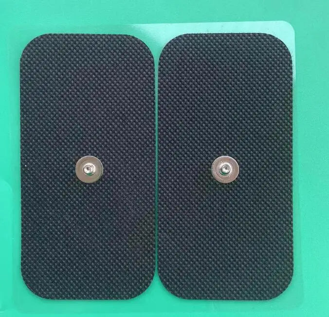20pcs  New Self Adhesive TENS Electrode Square Larger Studded Pads for Compex Muscle Stimulator Machines