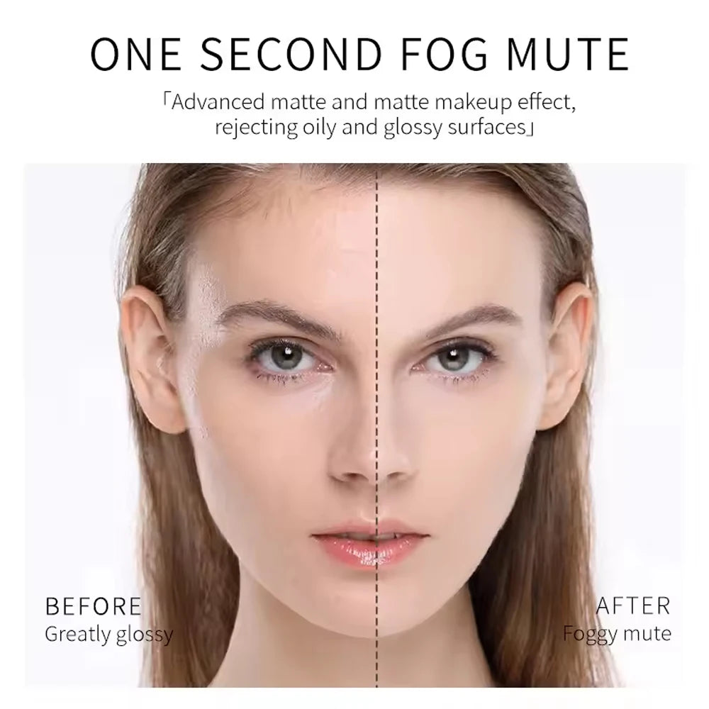 Powder-free setting cream for makeup touch-ups,waterproof and sweat-proof,long-lasting oil control,and easy-to-come-off powder