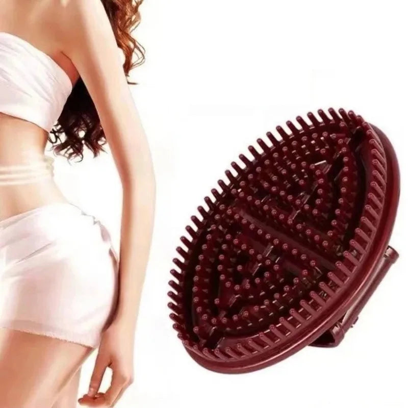 Universal Silicone Meridian Slimming Brush Leg Massage Tool Five Elements Dredging Body Beauty Health Care Scraping Equipment
