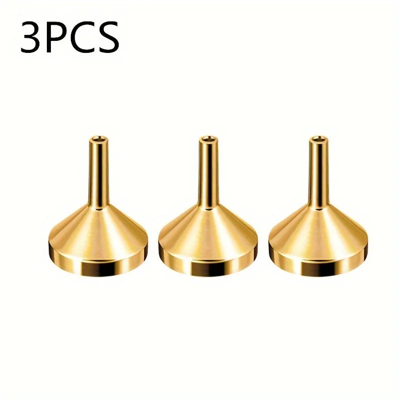 1/3/5pcs Refillable Perfume Bottle Funnel, Mini Perfume Travel Bottle Refillable, Bottom Fill Perfume Dispenser