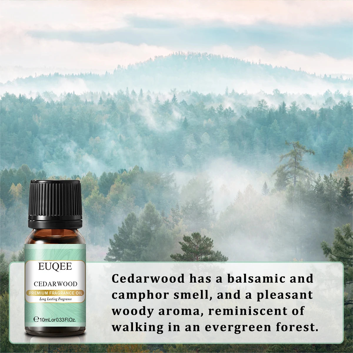 EUQEE 10ML Coconut & Vanilla Bubble Gum Fragrance Oil Coffee Pumpkin Pie Cedarwood Premium Aroma Oils For Making Candle,DIY Soap