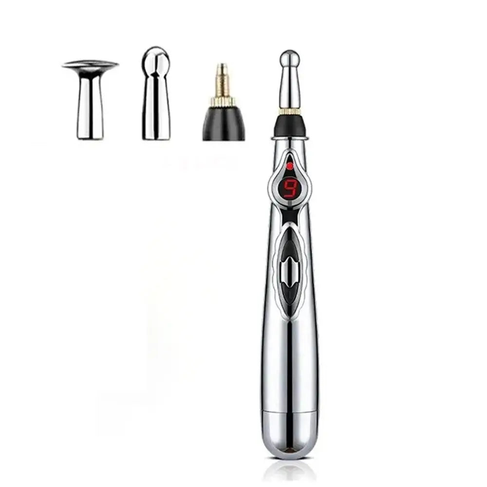2/3/5 Heads Electronic Acupuncture Pen Safe Acupuncture Electric Massage Pen 9th Gear Meridian Energy Meridian Pen Neck