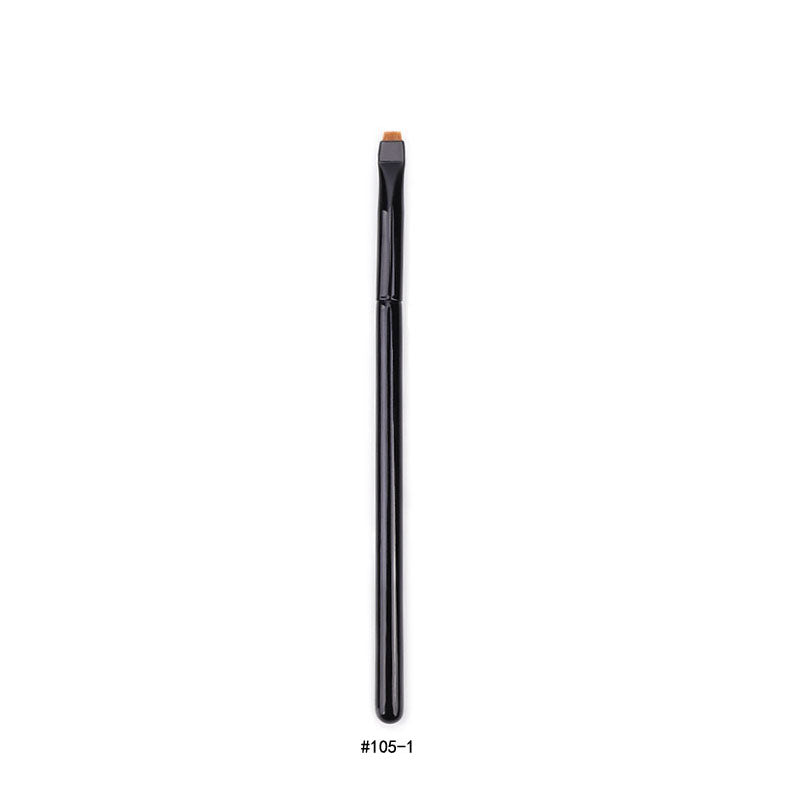 Karsyngirl 1/2/3Pcs Professional Eye Makeup Brush Flat Eyeliner Brush Eyebrow Application Lip Makeup Brush Eye Patch Makeup Tool