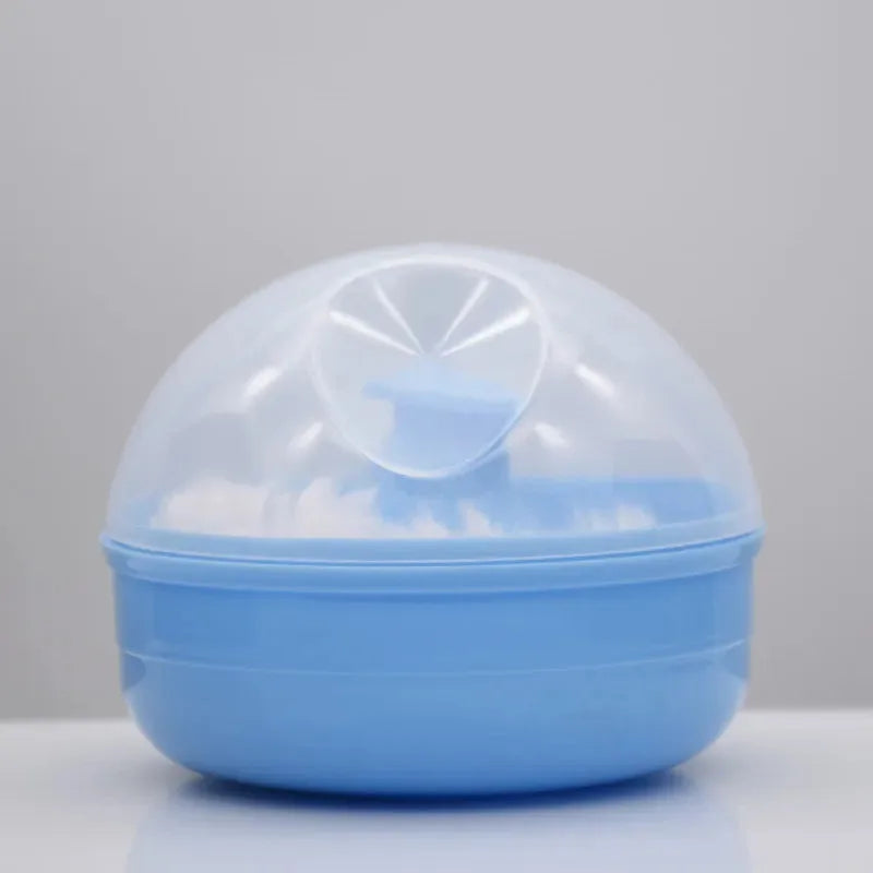 High Quality Powder Puff Set with Case, Sponge Puff for Face & Body Loose Powder