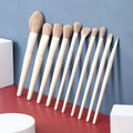 10PCS Makeup Brush, Easy To SetFoundation Blush Eyeshadow Brush Eyebrow Brush Contour Lip Face Makeup Brush Beauty Tools
