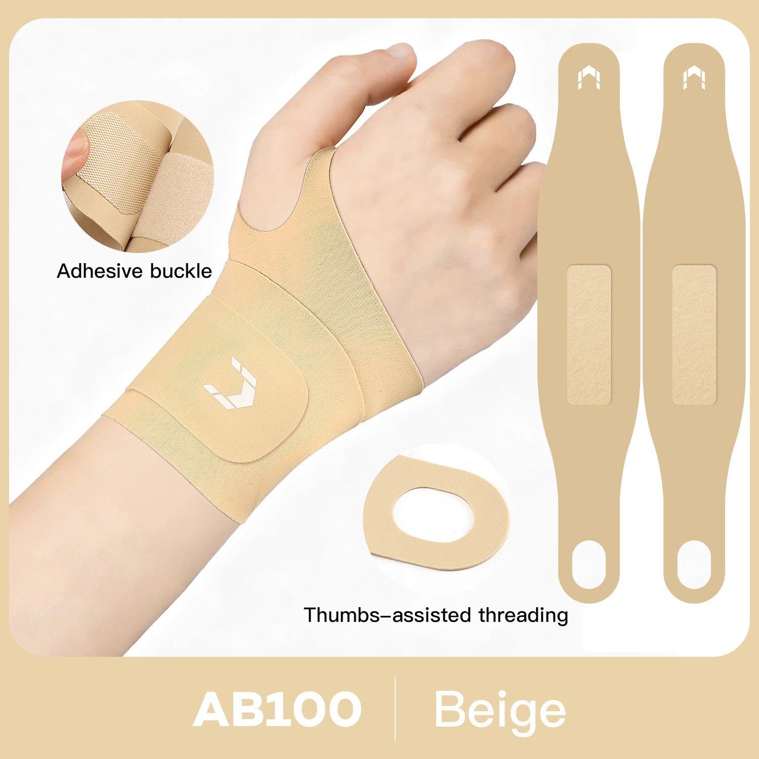 1PC Flexible Splint Wrist Thumb Support Brace for Tendonitis Arthritis Breathable Thumb Protector Guard Fits Right and Left Hand