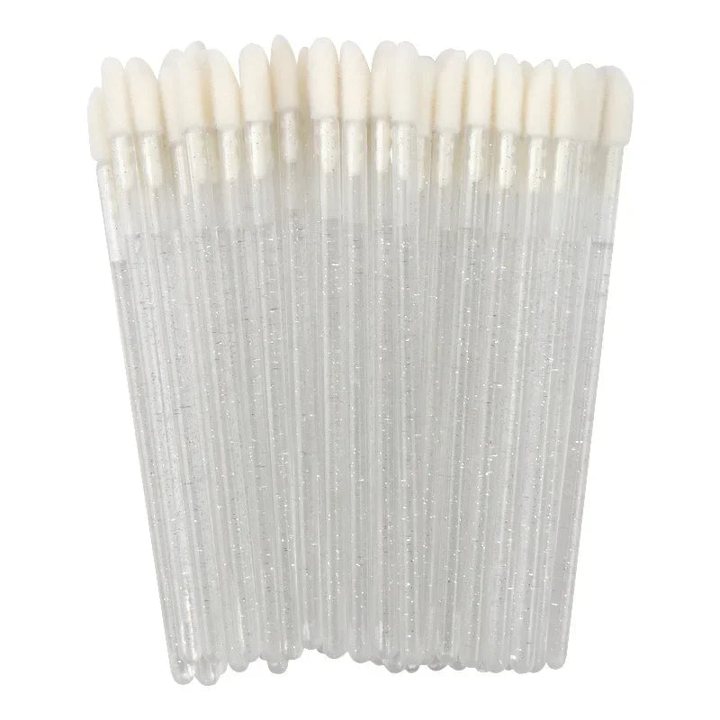 500PCS Disposable Lip Wands Lip Brush Applicators - For Lipstick Gloss - Professional Makeup Tools Wholesale Kit  makeup brushes