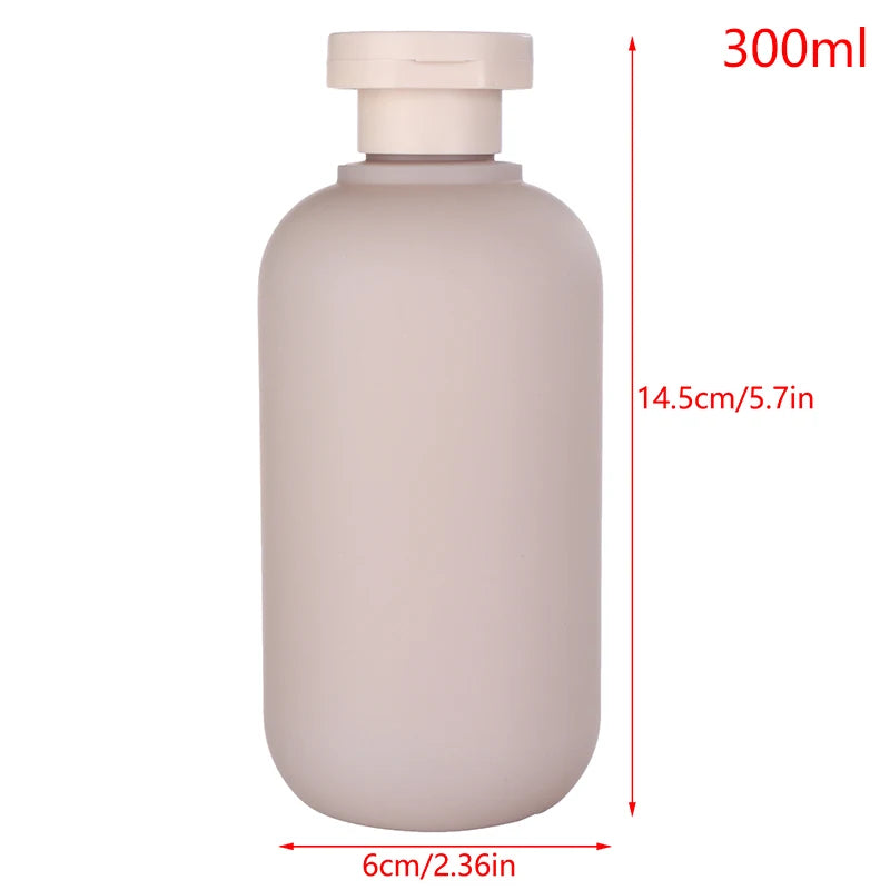 Green Grey Refillable Bottle Filp Lid Empty Plastic Hand Sanitizer Shampoo Lotion Bottles Cosmetic Cream Jars Travel Essentials