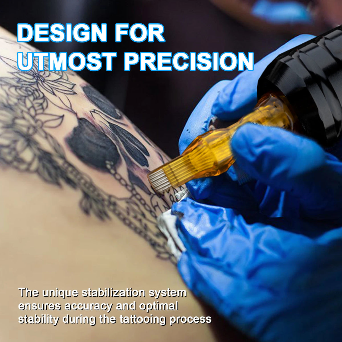 YILONG 10PCS Tattoo Cartridge Needle Disposable Sterile Tattoo Needles #12 RL RM RS M1 Permanent Makeup Body Cartridge Needle