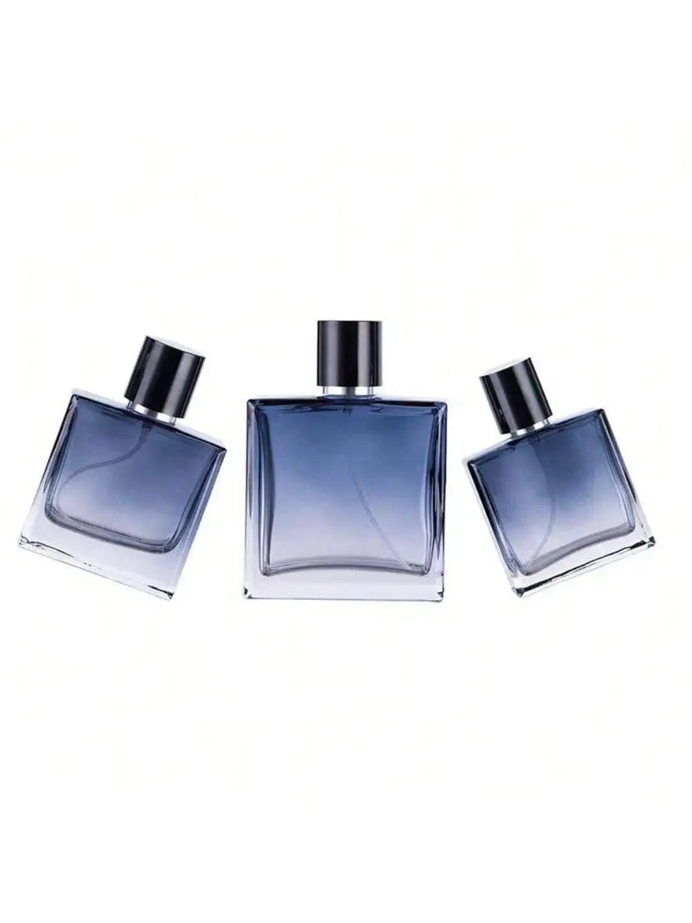1Pc30Ml/50Ml/100Ml Gradient Blue Glass Perfume Sprayer - Portable Refillable Travel Spray Bottle for Perfume, Cosmetics, and Liquids, Perfume Bottle