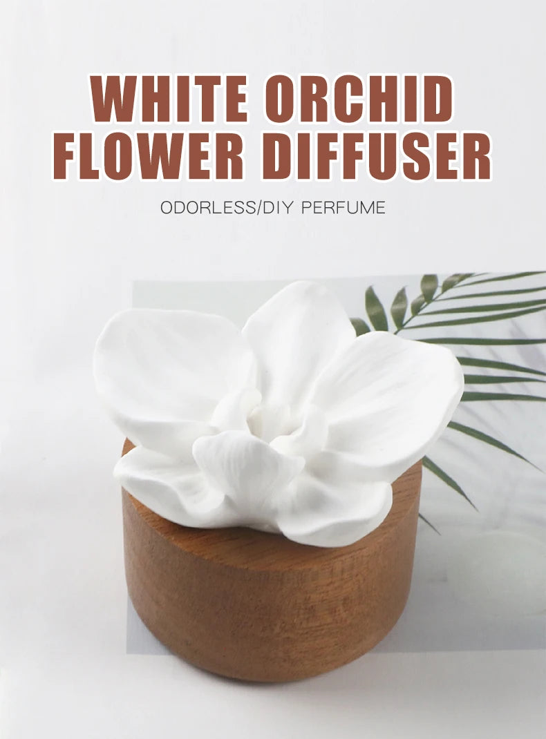1PC flower aroma diffuser No perfume DIY fragrance decoration desktop living room bedroom car home accessories aromatherapy item