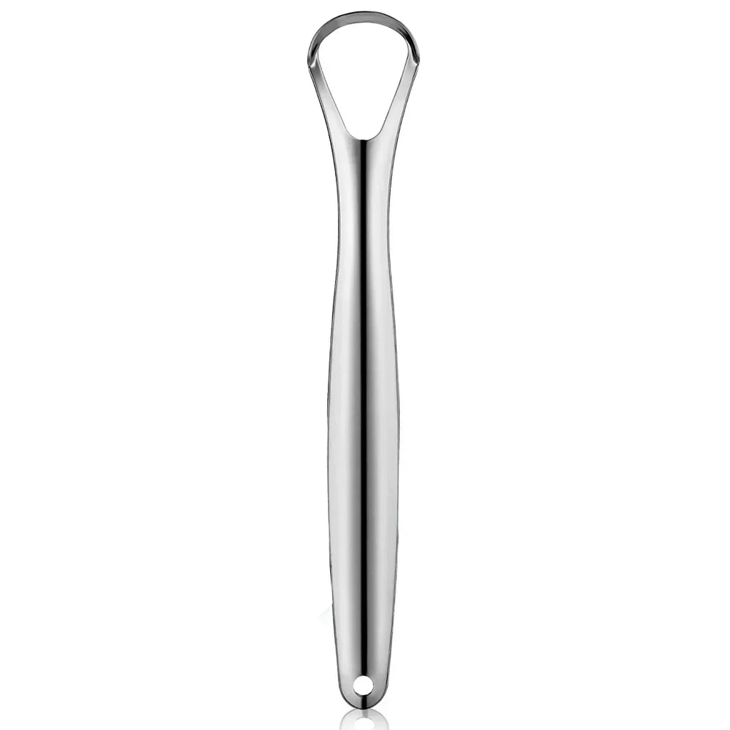 Premium 1pcs/3pcs Metal Tongue Scraper Cleaner for Adults & Kids Portable Stainless Steel Tongue Scrapers Brushes for Removing