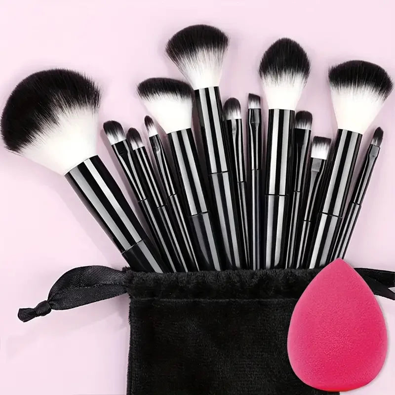 NEW 13PCS Makeup Brush Set Soft Fluffy Eye Shadow Foundation Blush Highlighter Concealer Brush Female Beauty Tool Christmas Gift
