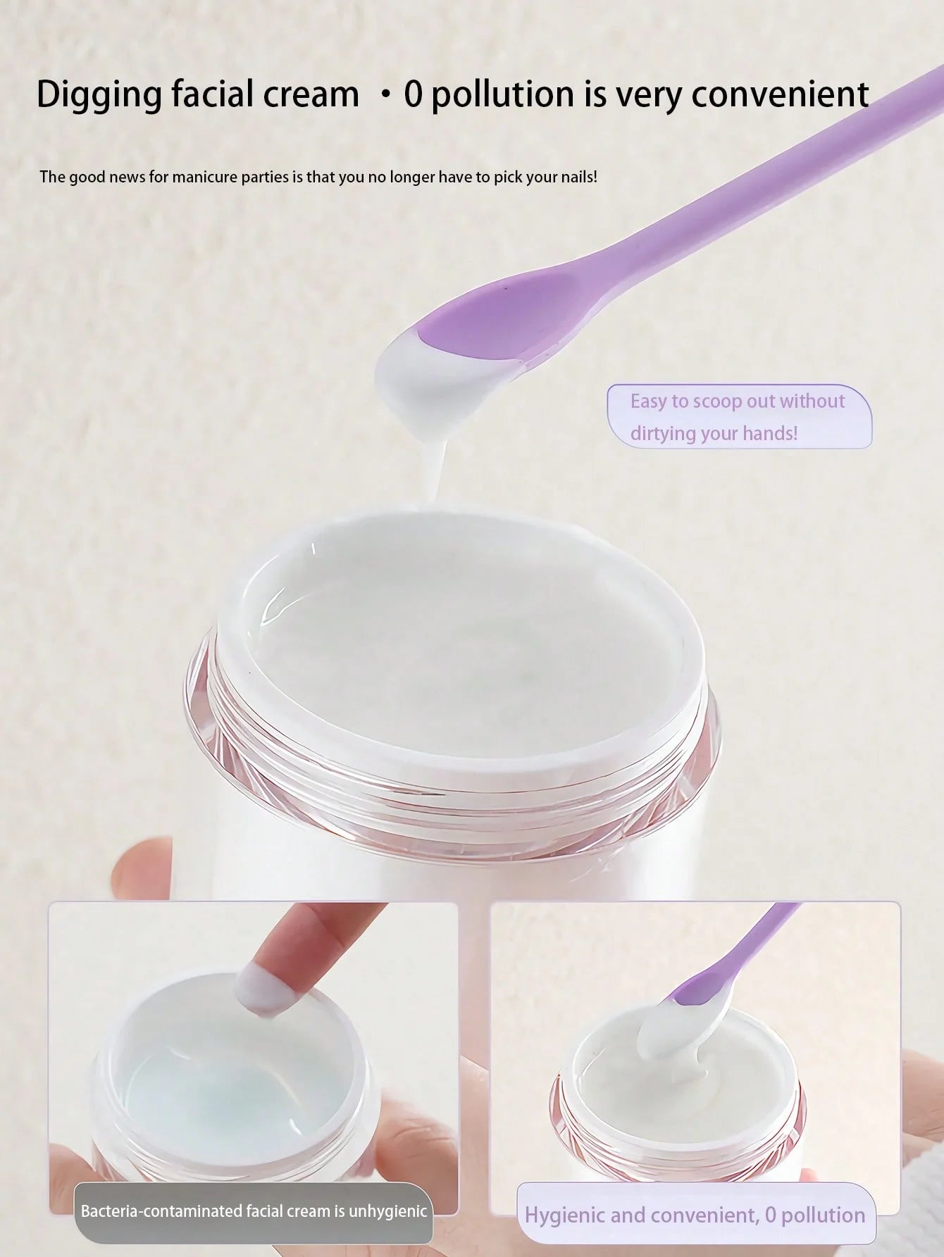 1/3Pcs Silicone Empty Bottle Scraper With Black Scraper, Foundation Scraper, Tiny Lotion Jar Scraper to Get Last of Makup