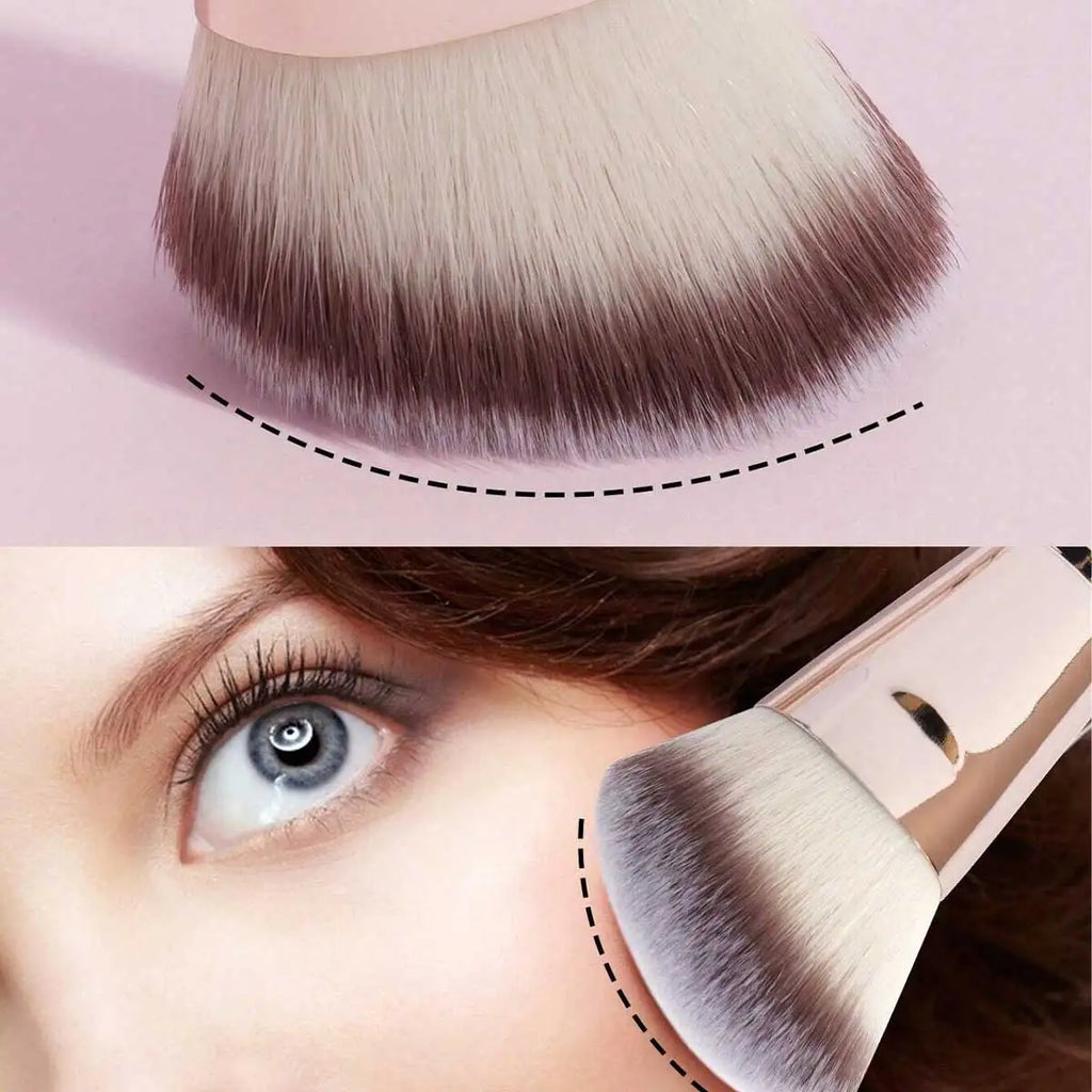 4pcs Basic Makeup Brushes Set With Box Dual-ended Foundations Powder Blush Details for Eyeshadow Brushes Beginner Travel