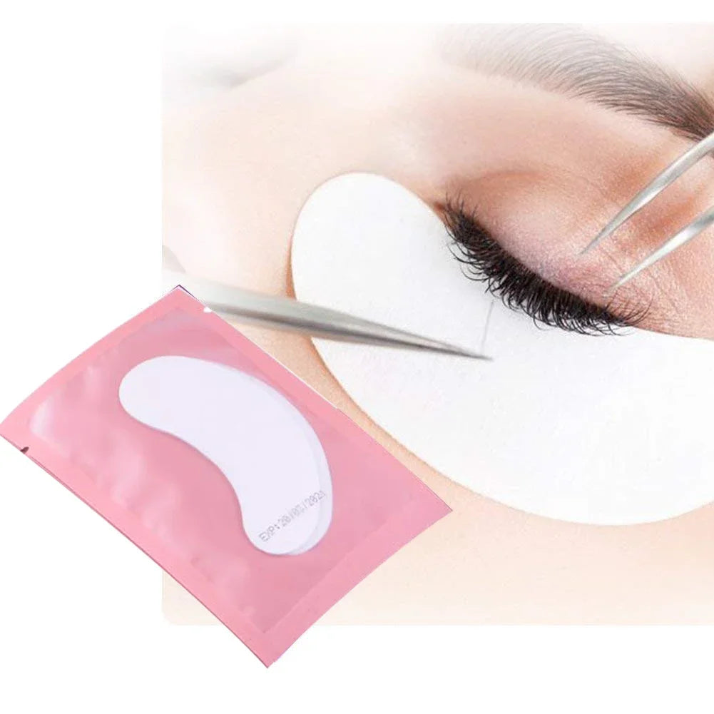 50pairs eye patches eyelash extension under eyelashes fake lashes stickers lash extension supplies patches for building eyelid