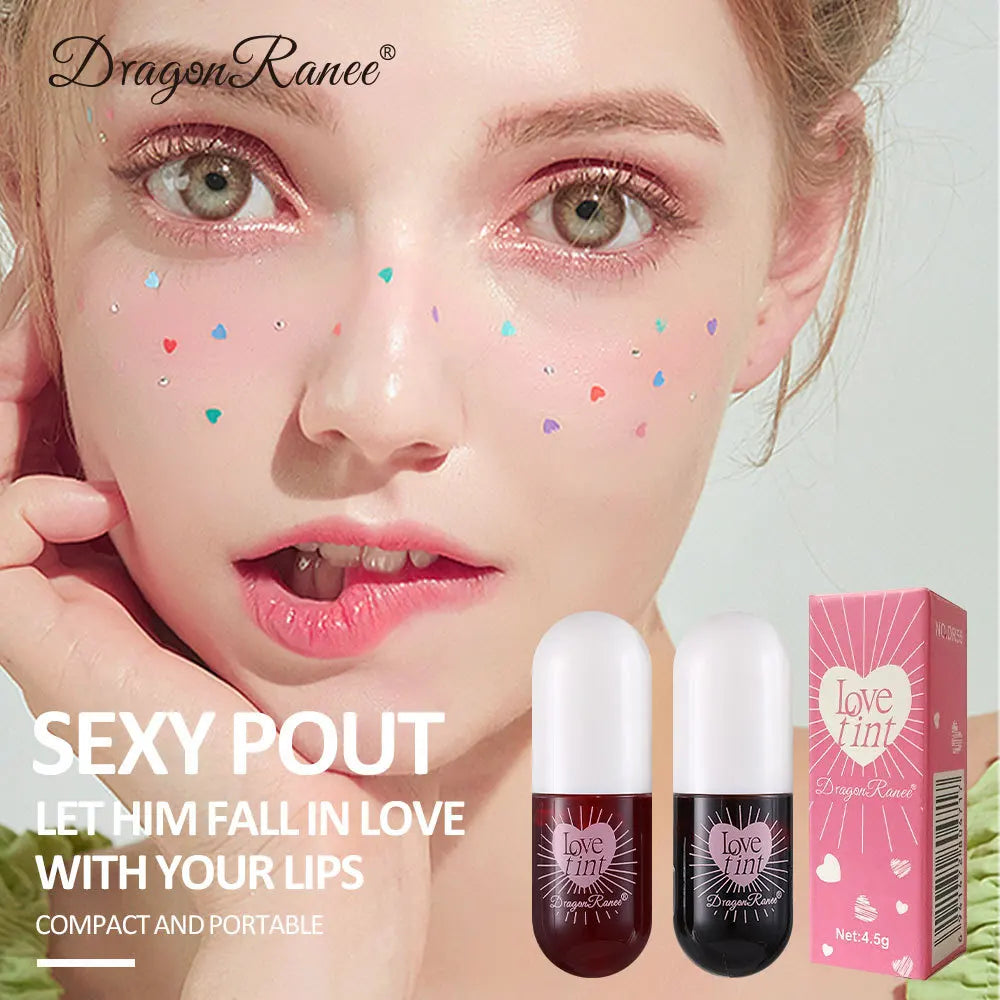 Lip Dye Liquid Lip Glaze Cute Waterproof Non-Stick Liquid Lipstick 6 Colors Available